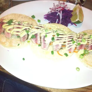 Seared Tuna Taco