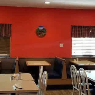 tables and booths