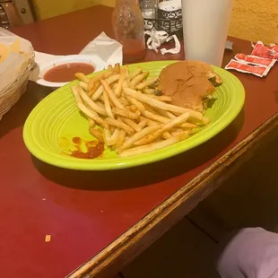 Mexican hamburger