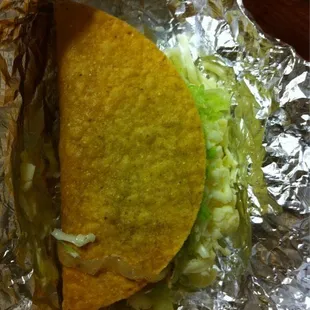 Taco to go- it's full!!