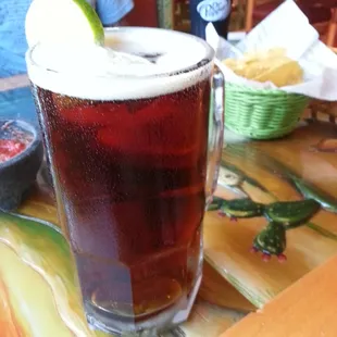 Dos xx yum.  Nice liquid dinner.