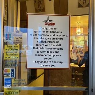 Unnecessary political signs