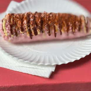 Pink elote