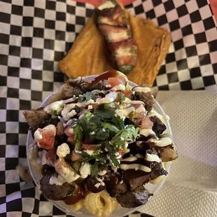 Brisket Mac n cheese