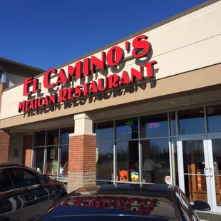 El Camino's is located in the shopping parks shopping center.