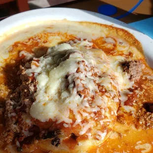 Chile Relleno...side size is muy grande!