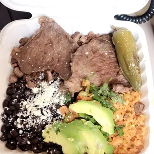 Carne Asada Platos Mexicano