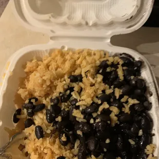 Rice and beans