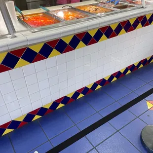 a woman in the kitchen