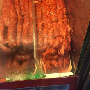 Longanosas (I think I spelled that right). Fire up the bbq!