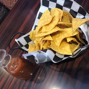 Complementary Chips &amp; Salsa