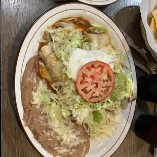 Chimichanga (side of rice)