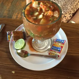 Shrimp Cocktail - in English