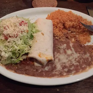 Chile Colorado Burrito