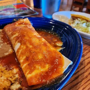 Tomato sauce or enchilda sauce? I'm still not sure