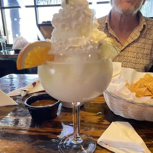 Yummy frozen lime Margarita