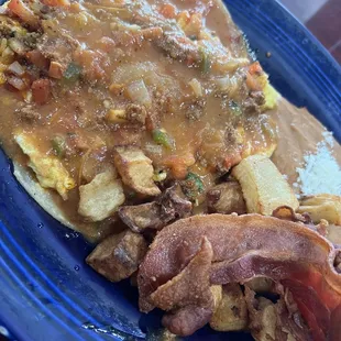 Huevos norteños (mi foto no le hace justicia a el sabor).