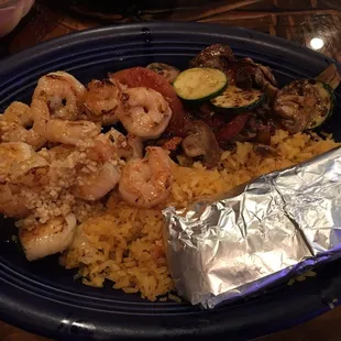 Camarones al mojo de ajo