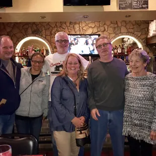 Celebrating Tim's birthday. Great food and a great time