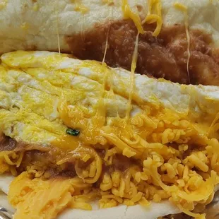 Bean egg cheese Taquito