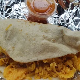 Breakfast taco
