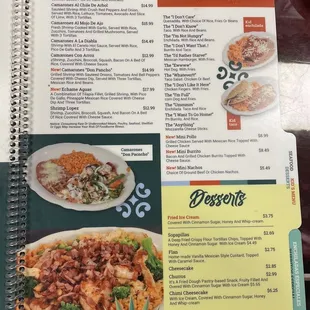 Menu page 6/9