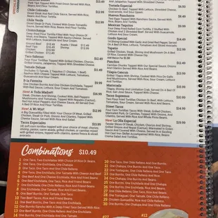 Menu page 3/9