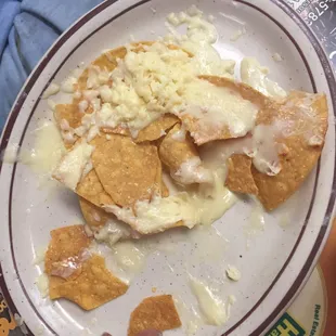 Half of the cheese isn't melted.