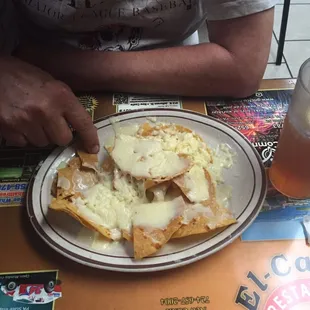 a plate of food on a table