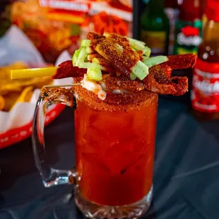 Regular micheladas are sometimes too basic, come try our Michelada "nice"!