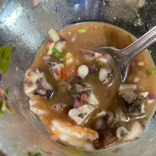 Camaron Coctel sin sabor