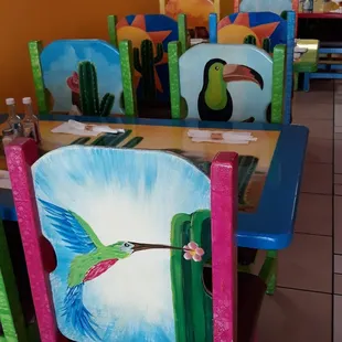 Interior photo - Dining Room tables.