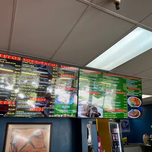 Permanent menu