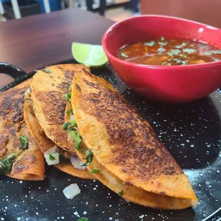 Quesa-Birria Tacos