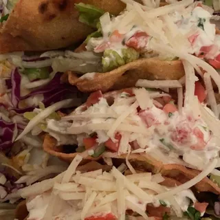 4 Crispy Steak Tacos