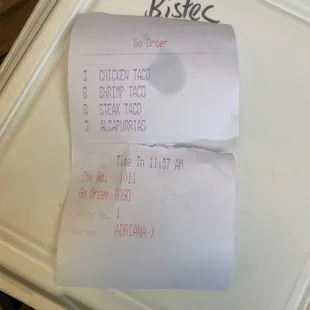 What i ordered total came up to 87.20