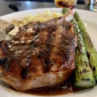 Chipotle Raspberry Pork Chop