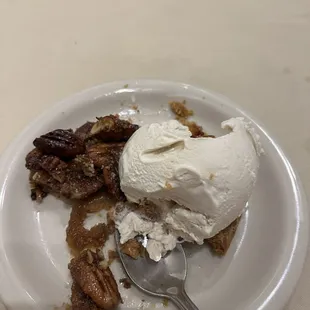 Warm Pecan Pie
