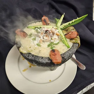 Volcano verde.