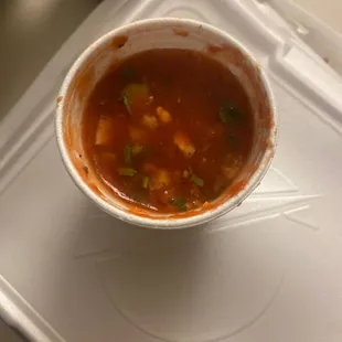 Taco Salad worst salsa ever!
