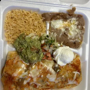 Fajita Burrito, burrito was yummy.
