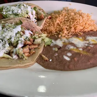 Chicken tacos