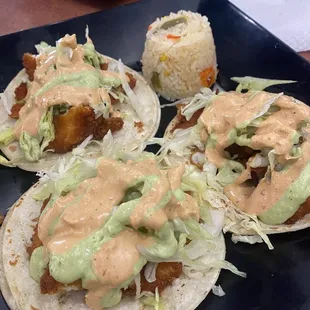 Fried Shrimp Tacos