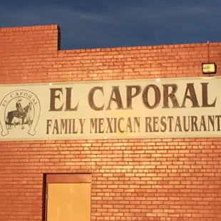 a sign for a mexican restaurant