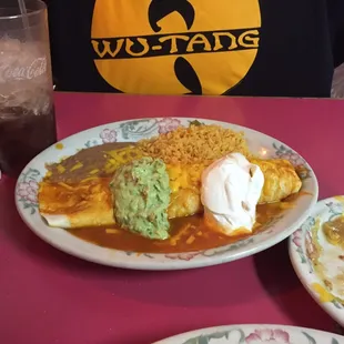 Fajita Burrito lunch special