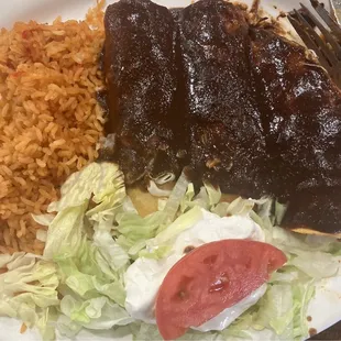 Enchiladas De Mole