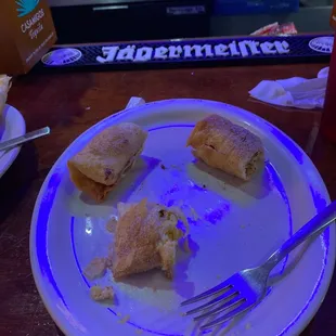 a plate of food on a table