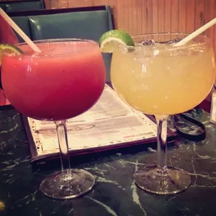 Strawberry Margarita and the margarita special