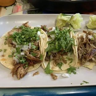 Amazing carnitas tacos - don&apos;t miss El Caracol!!