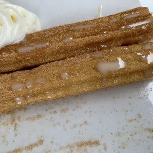 Churros (2 of the 4 'might' have been consumed prior to taking this picture.)